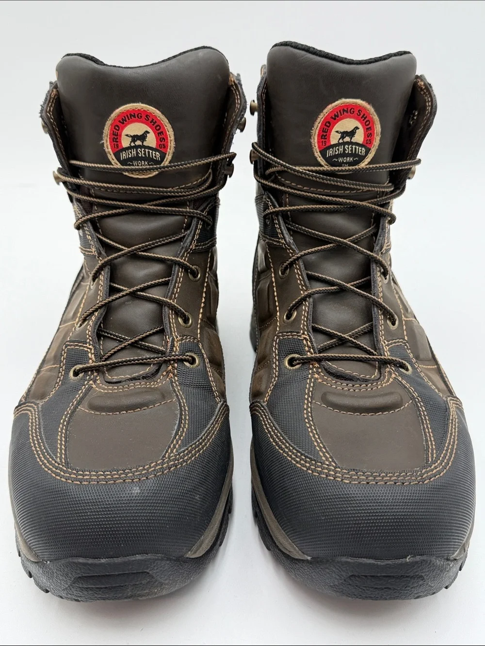 RED WING IRISH SETTER sz11 Ely Rugged Waterproof Work Boots